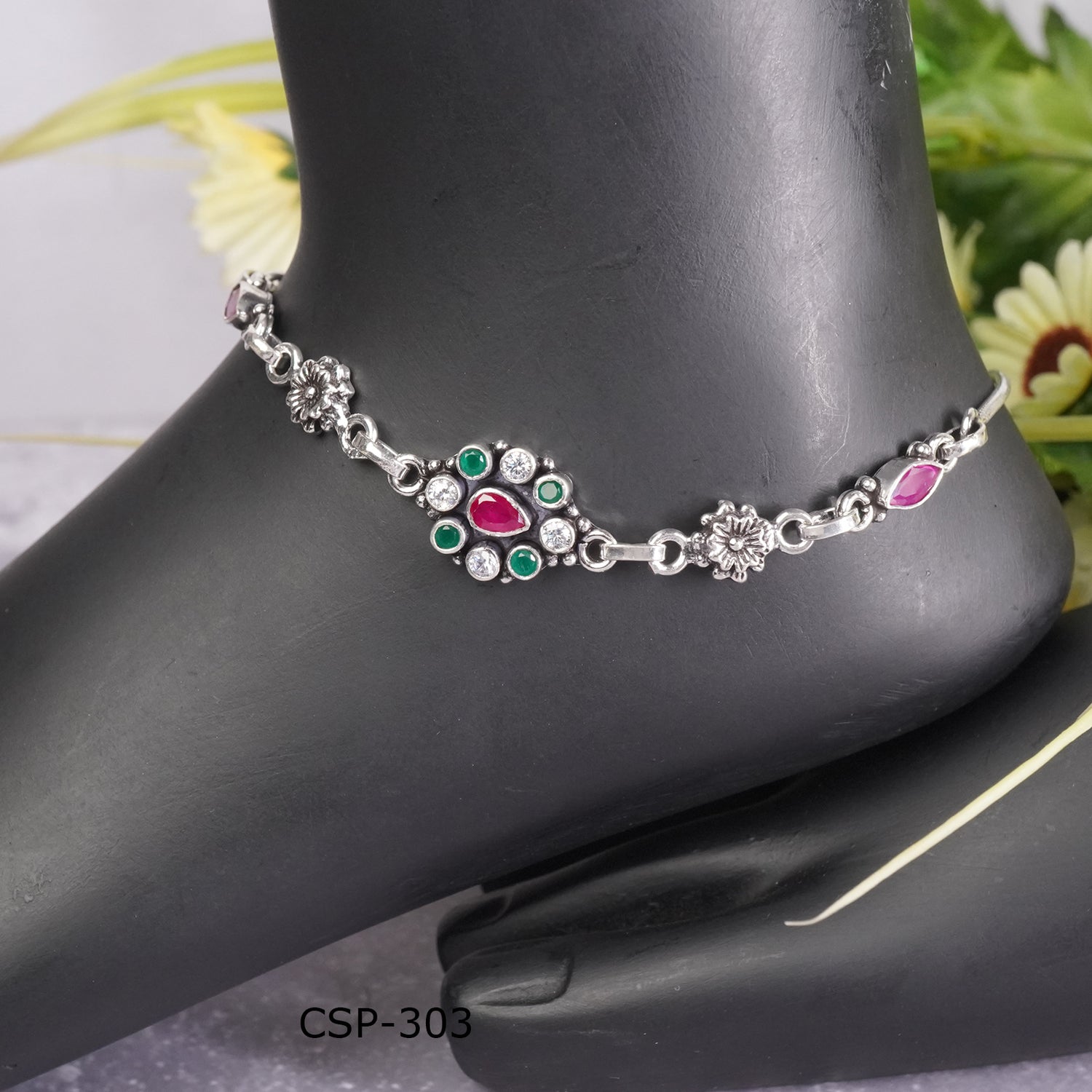Buy Modern Designs & Classic Styles of Silver Anklets