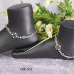 Buy Modern Designs & Classic Styles of Silver Anklets
