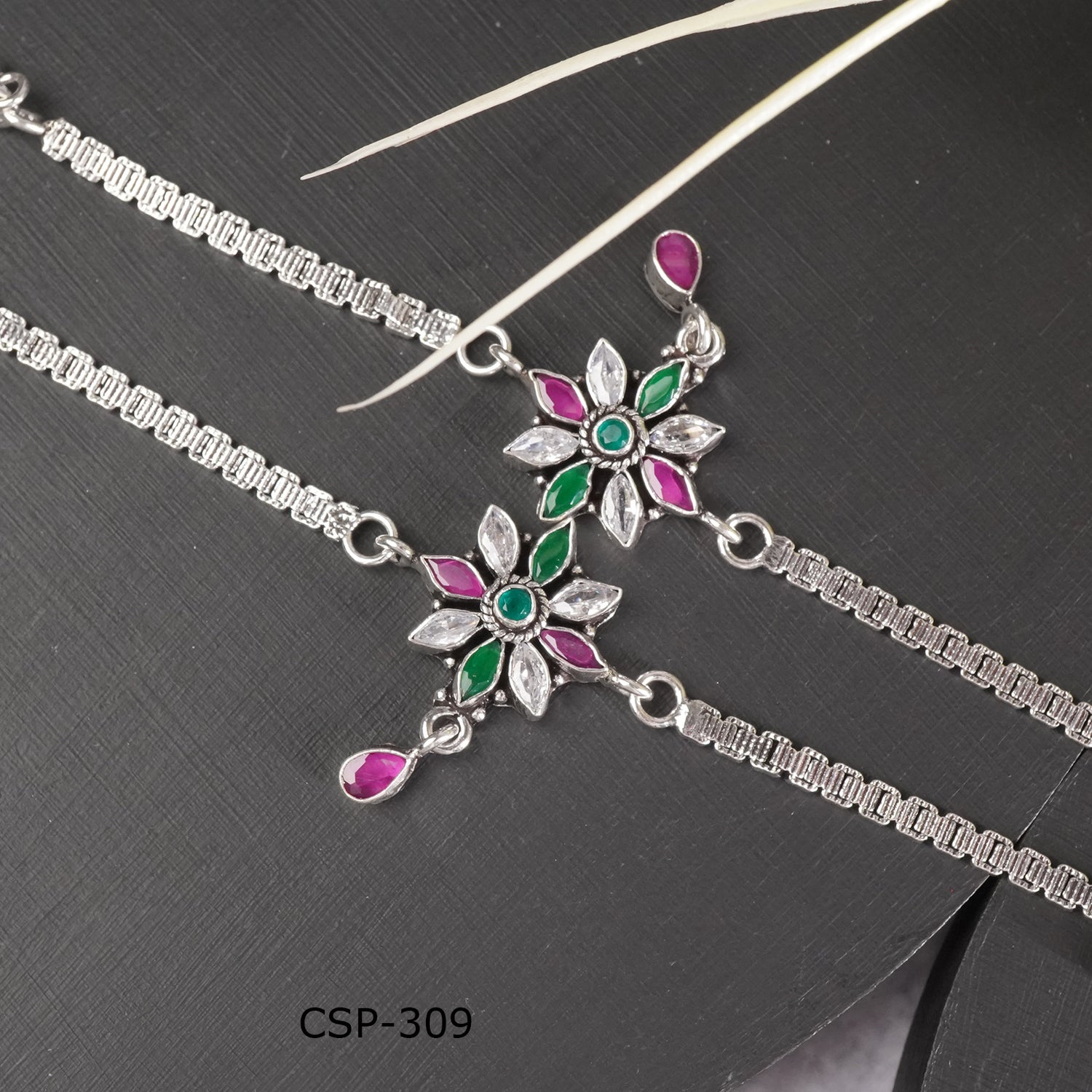 Original Silver Anklets