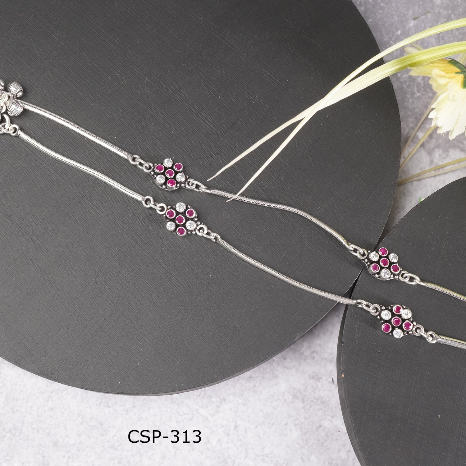 Original silver anklets price