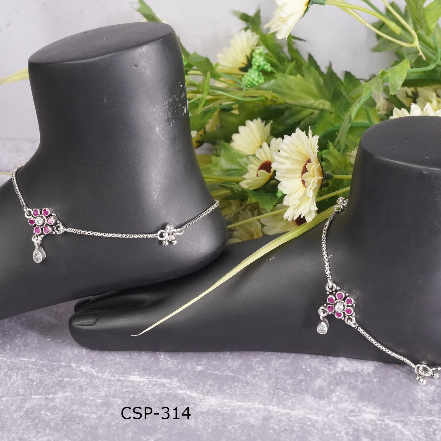 Buy Silver Payal online at Best Price