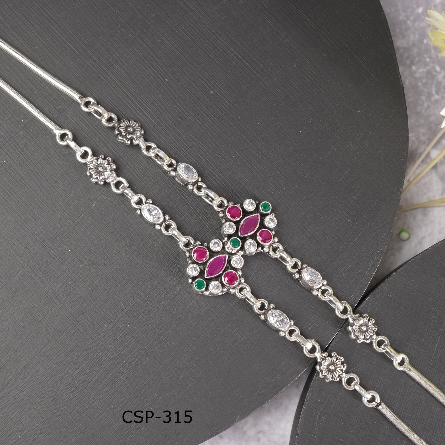 Buy Silver Anklets for Women | Silver Payal Design Online