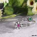 Openable silver bangle with price