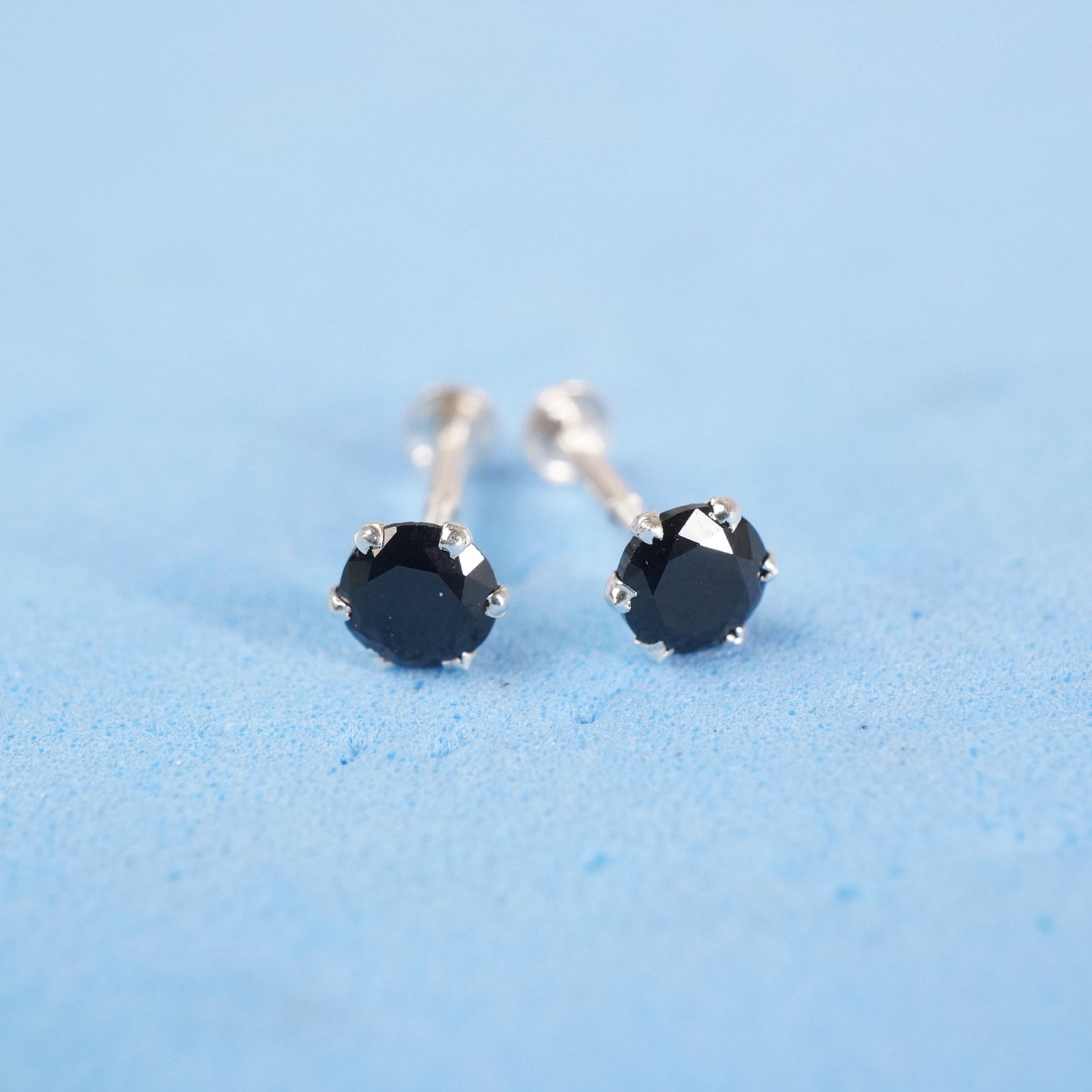 Unisex Circle Cut Stud Earring (S size) (Pair)