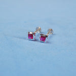 Unisex Square Dabbi Earrings Stud(Pair)