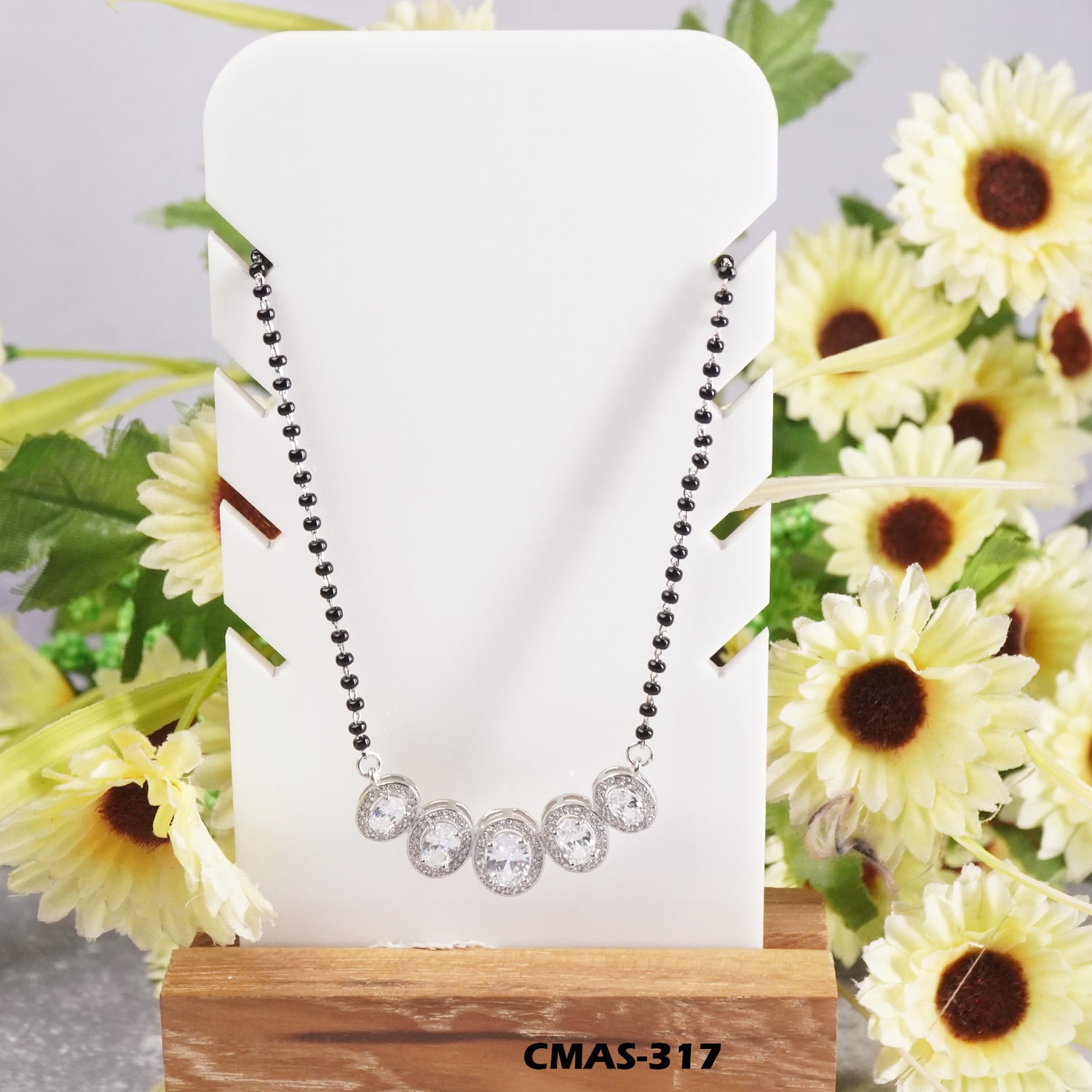 Original silver mangalsutra