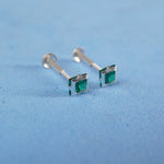 Unisex Square Dabbi Earrings Stud(Pair)