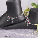 handmade silver anklets design online