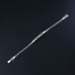 RegalWeave Dual Tone Silver Bracelet