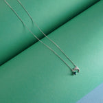 Silver Cute Dolphin Star Charm Chain Necklace