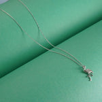silver daily wear chain necklace for women