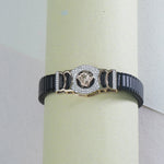 Shop 925 Silver Band Bracelet Tiger Rose Gold Plated