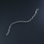 Aurex Hollow Luxe Silver Bracelet