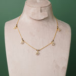 Buy Pure 925 Silver Gold Plated Charm Mangalsutra Design