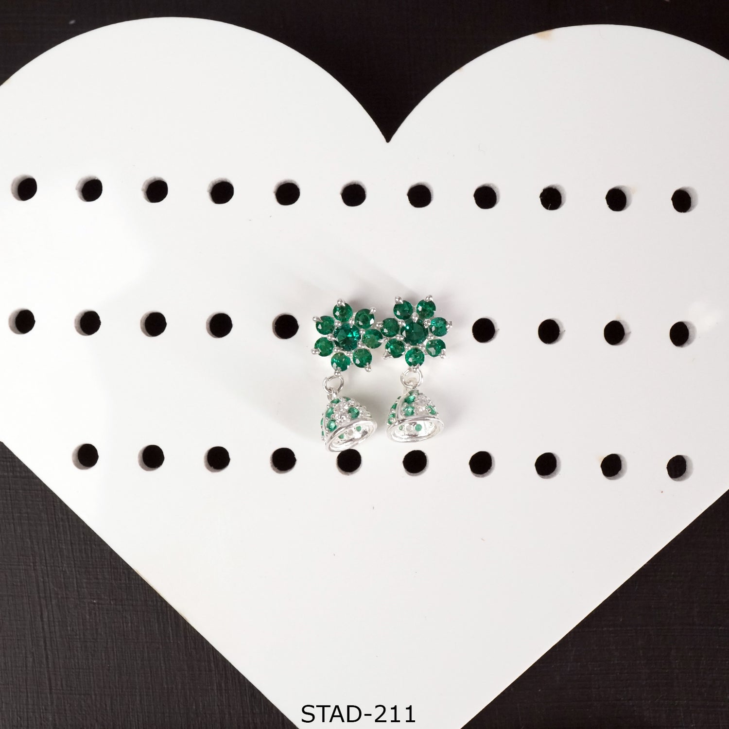 Daily wear Pure Silver jhumka with price