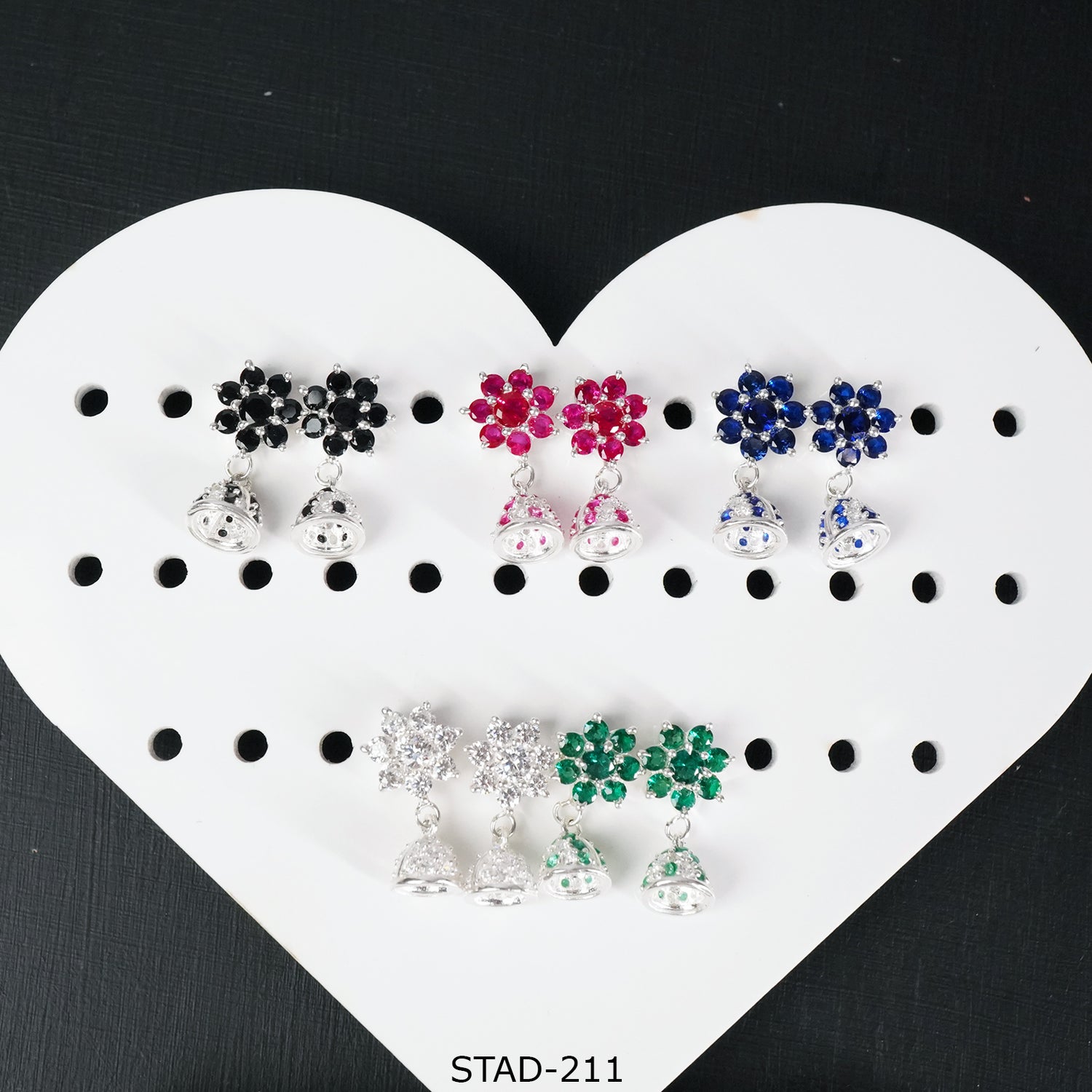 Daily wear Pure Silver jhumka with price