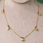 925 silver mangalsutra gold plated detail