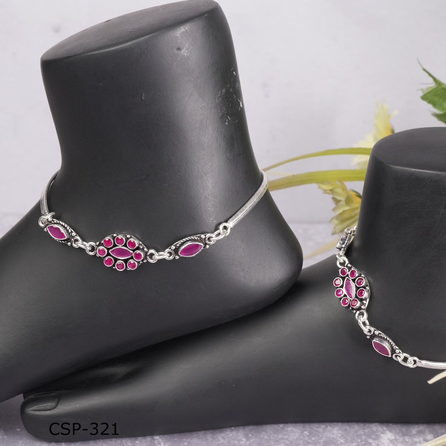 Shop Trendy Silver Anklets Online