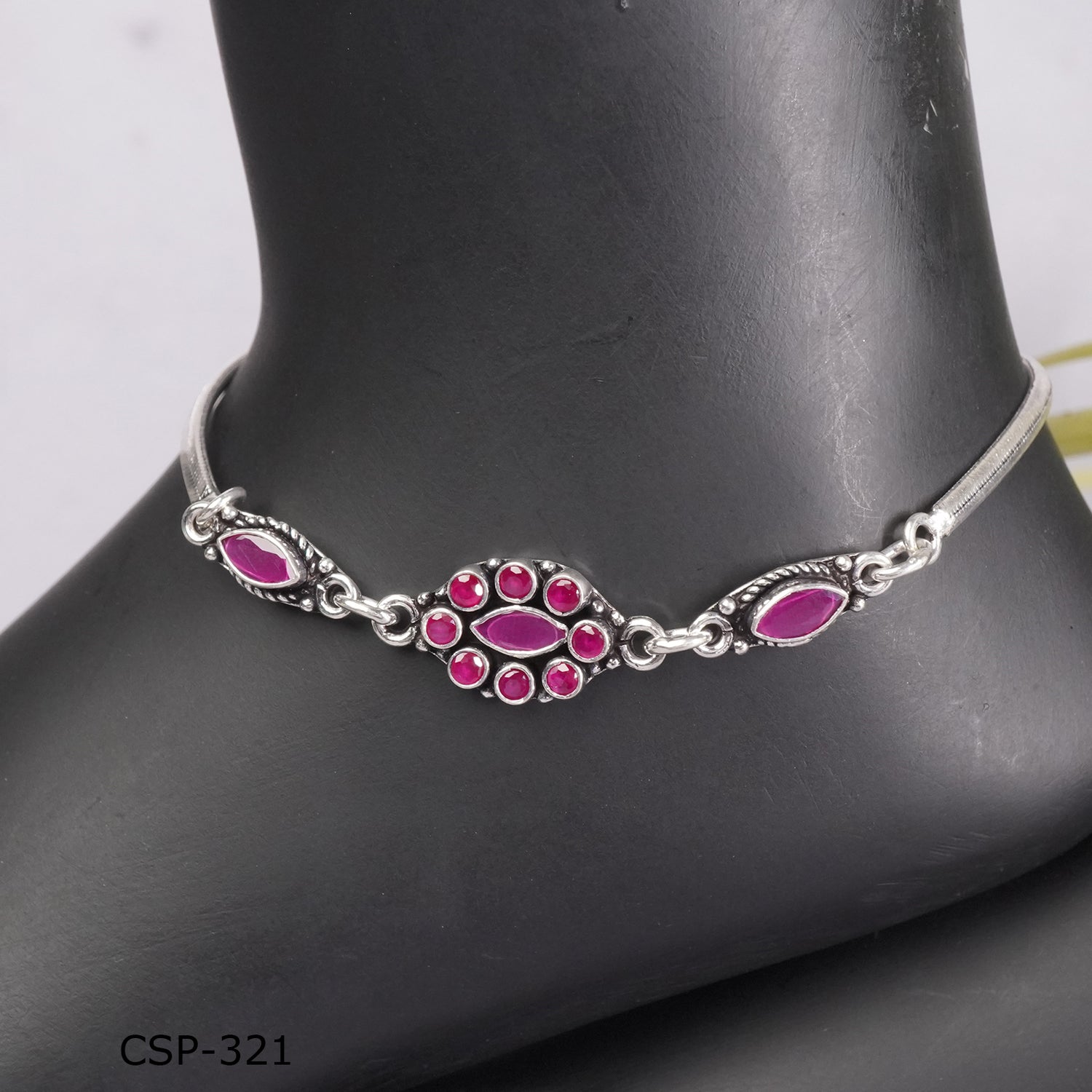 Shop Trendy Silver Anklets Online