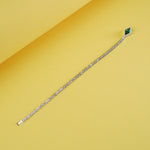 Silver snake bracelet for women