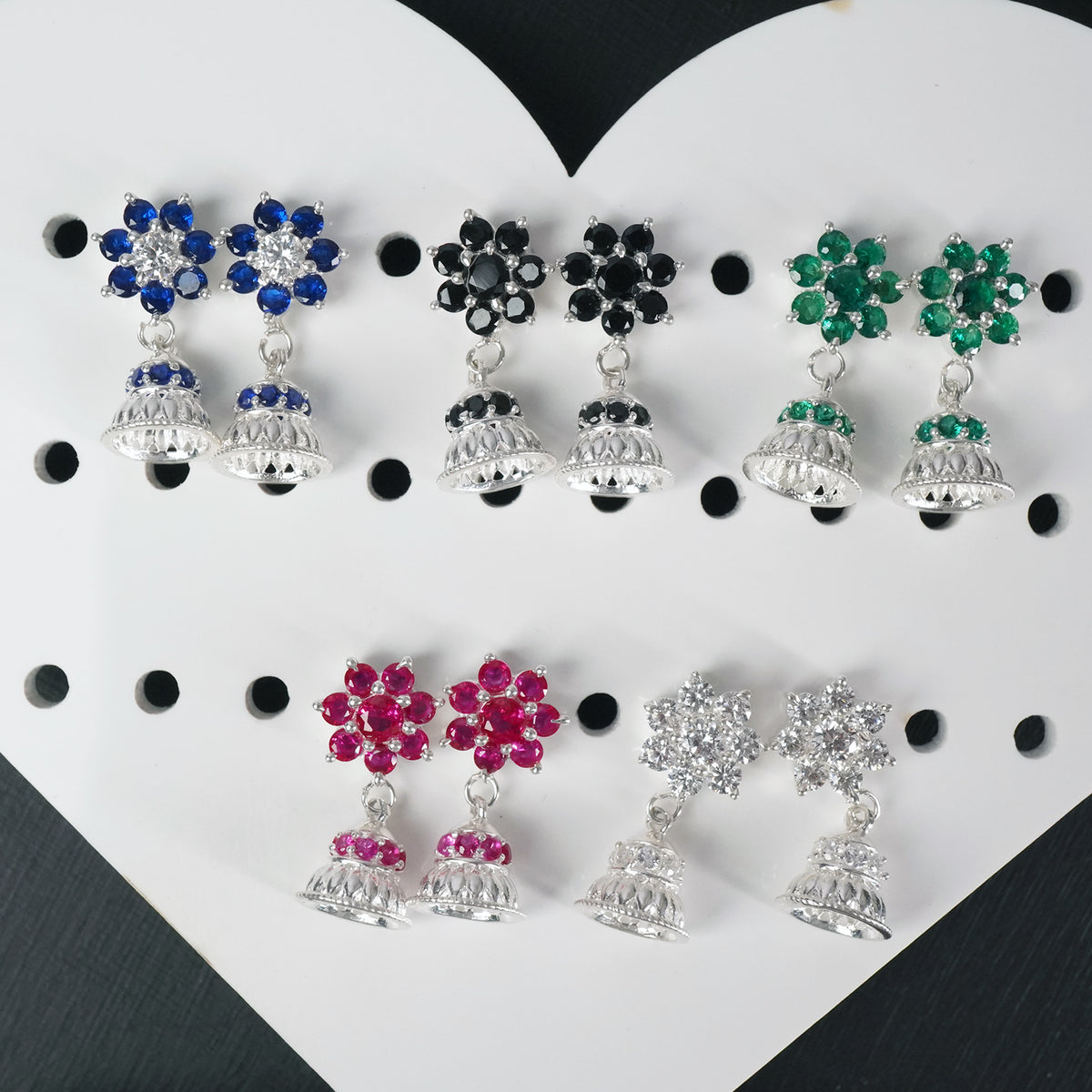 regal and emrald sterling silver stone designs in India