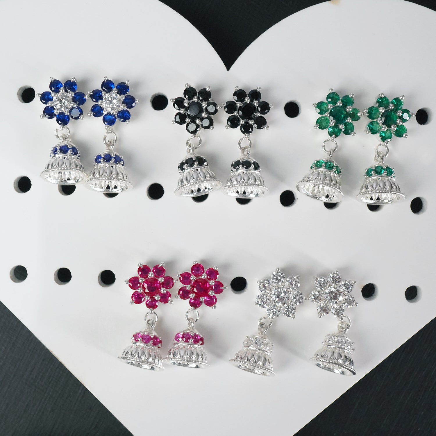 regal and emrald sterling silver stone designs in India