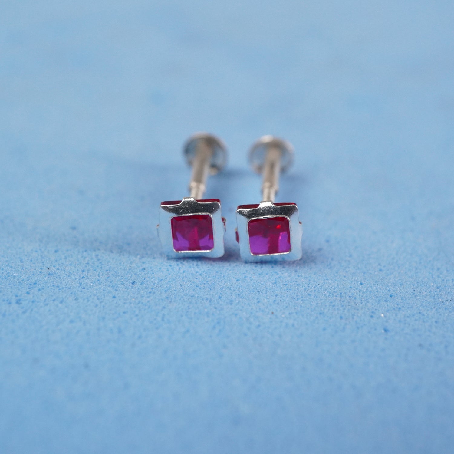 Unisex Square Dabbi Earrings Stud(Pair)