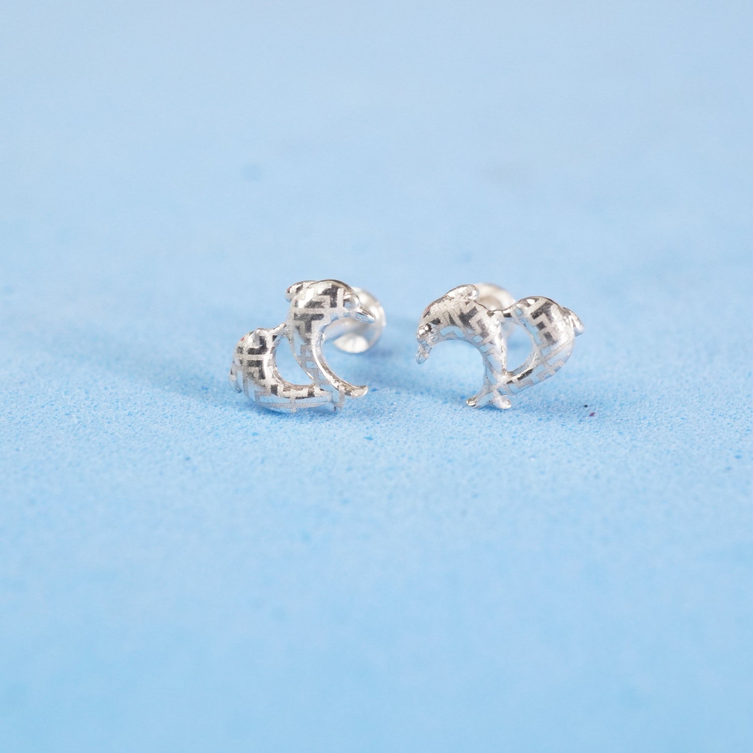 Miniature Dolphin Earrings