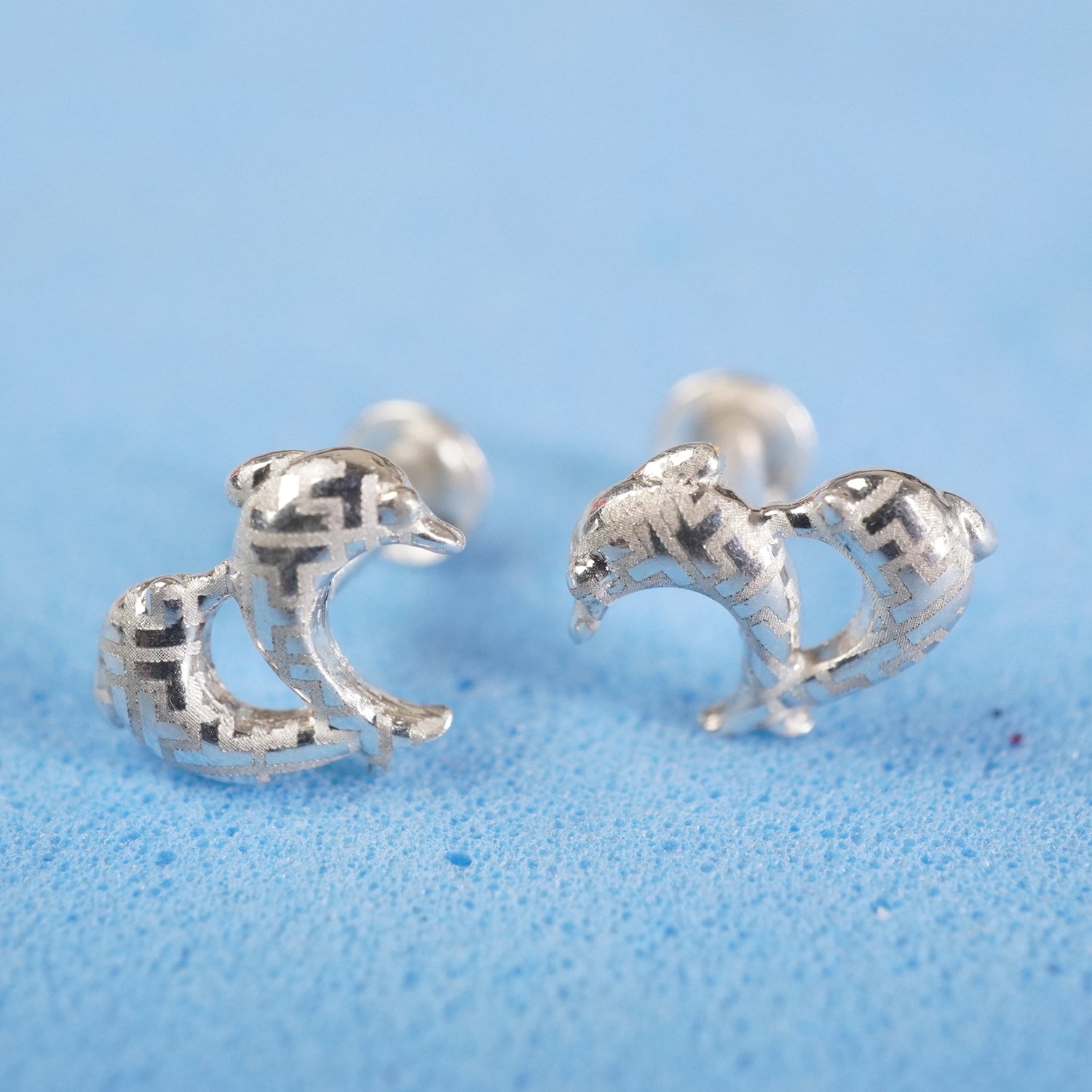 Miniature Dolphin Earrings