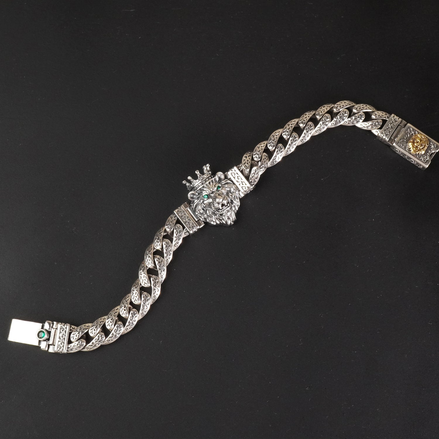 regal cuban silver bracelet 