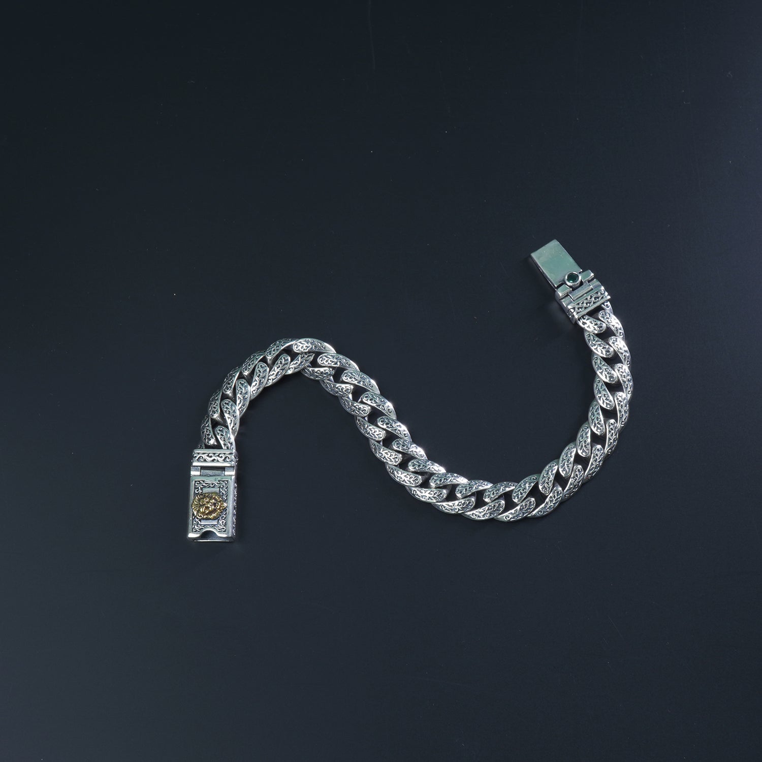 Golden Lion Signature Cuban Bracelet