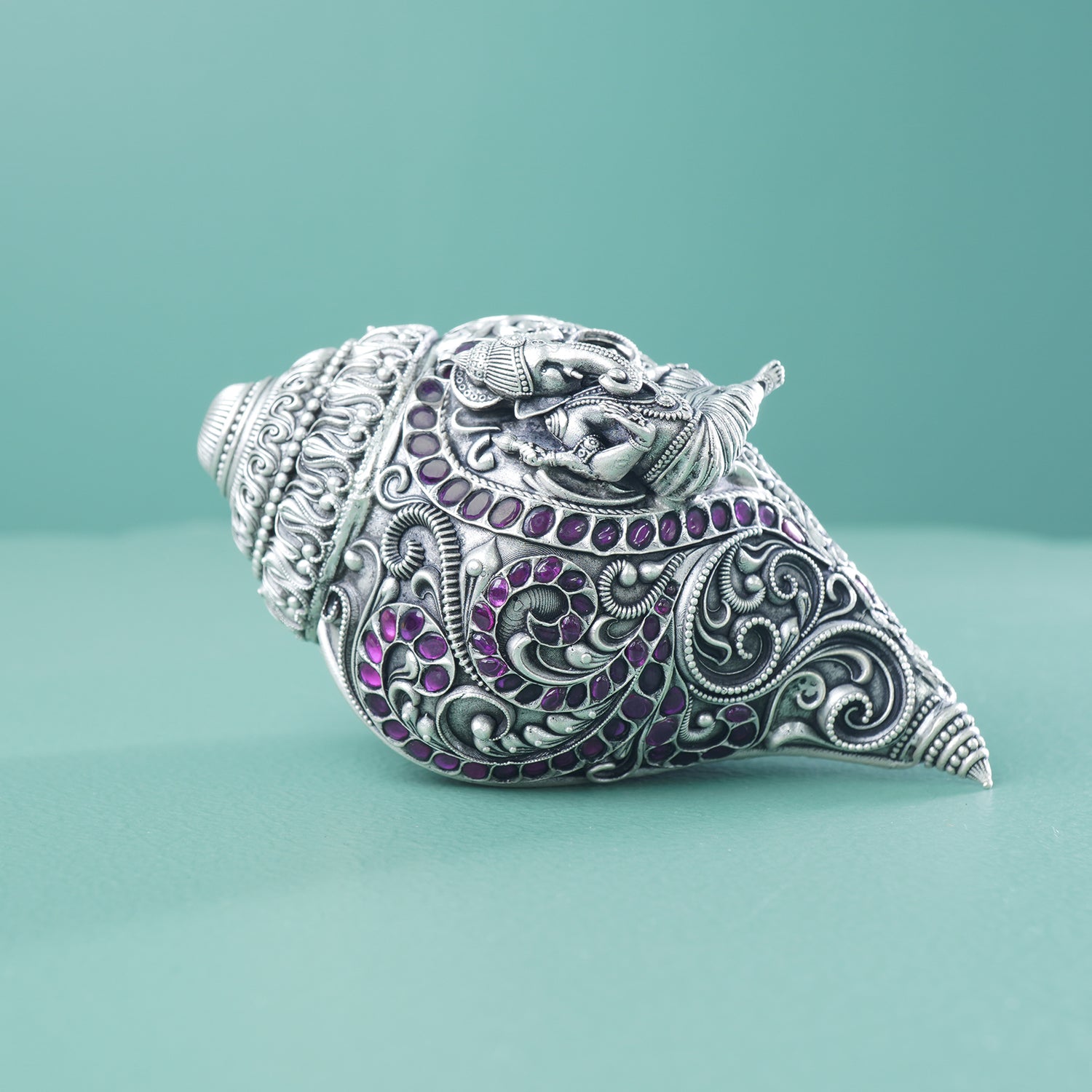 925 Sterling Silver Shankh Regal Design For Gifting