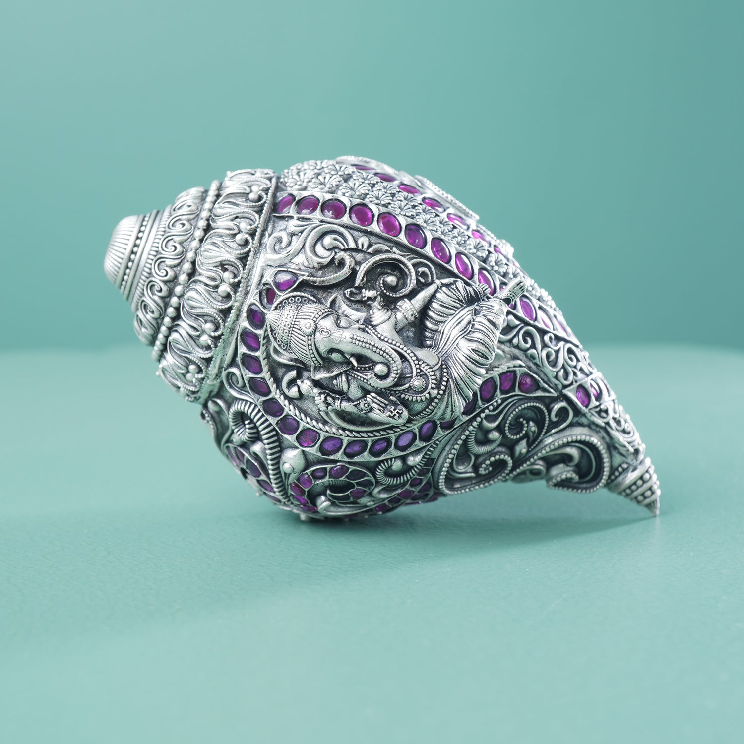 925 Sterling Silver Shankh Regal Design For Gifting