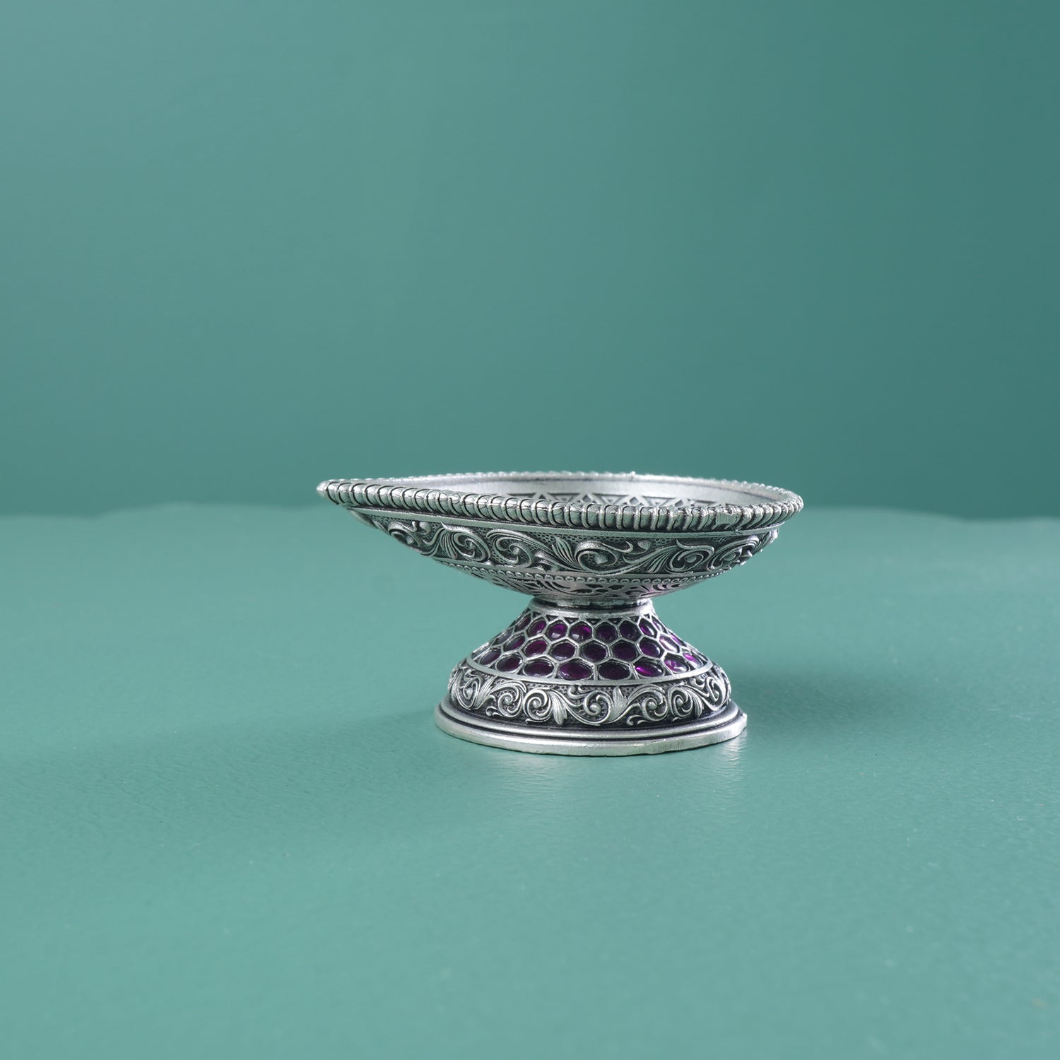 925 Sterling Silver Regal Diya Design