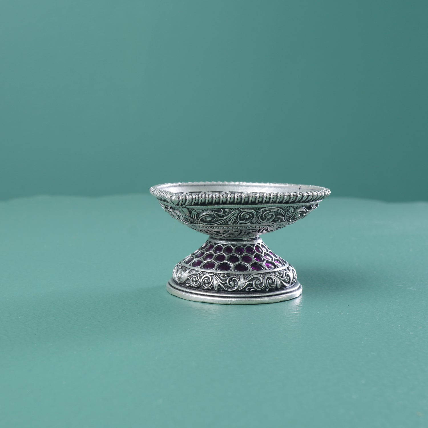 925 Sterling Silver Regal Diya Design
