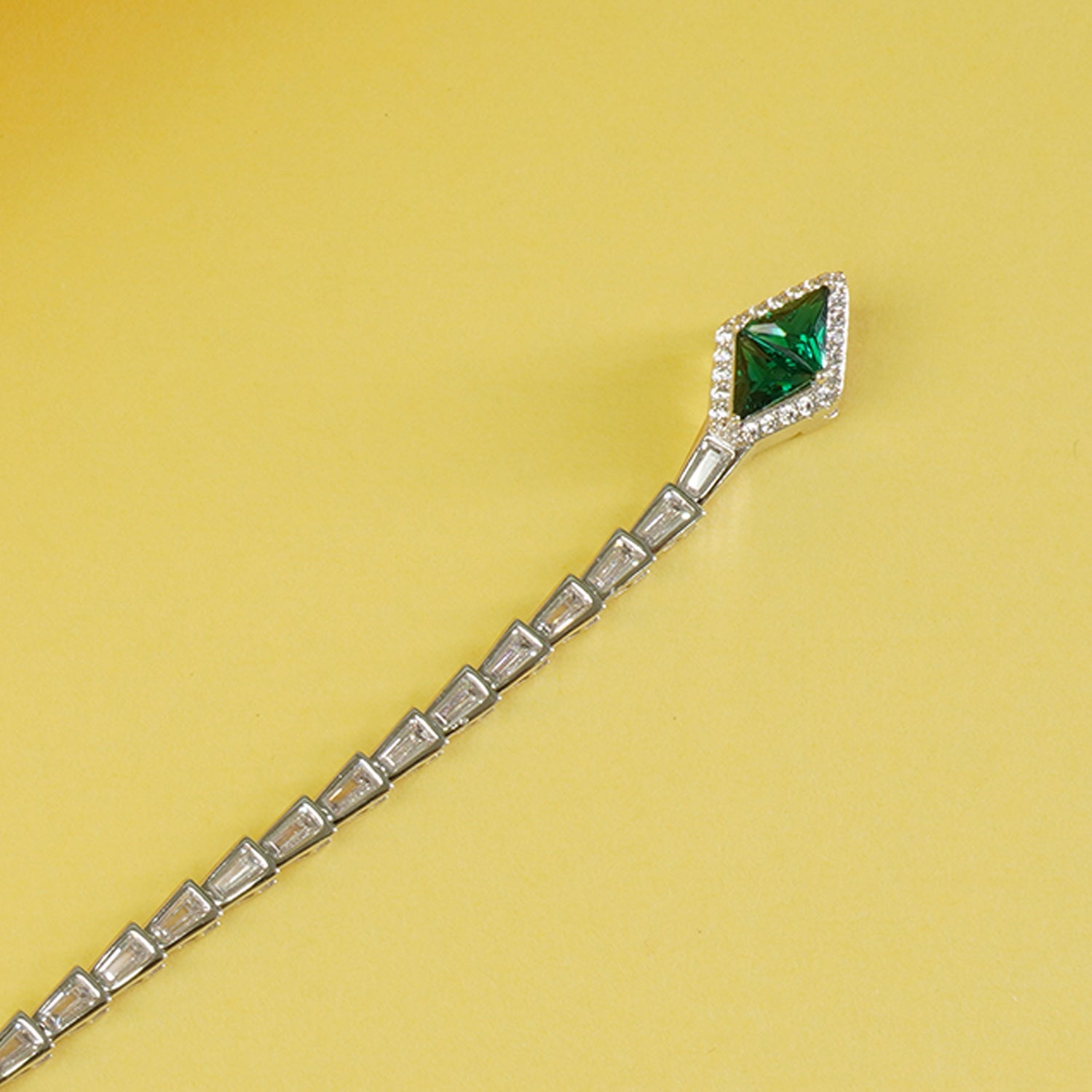 Unique Silver Snake Bracelet For Women