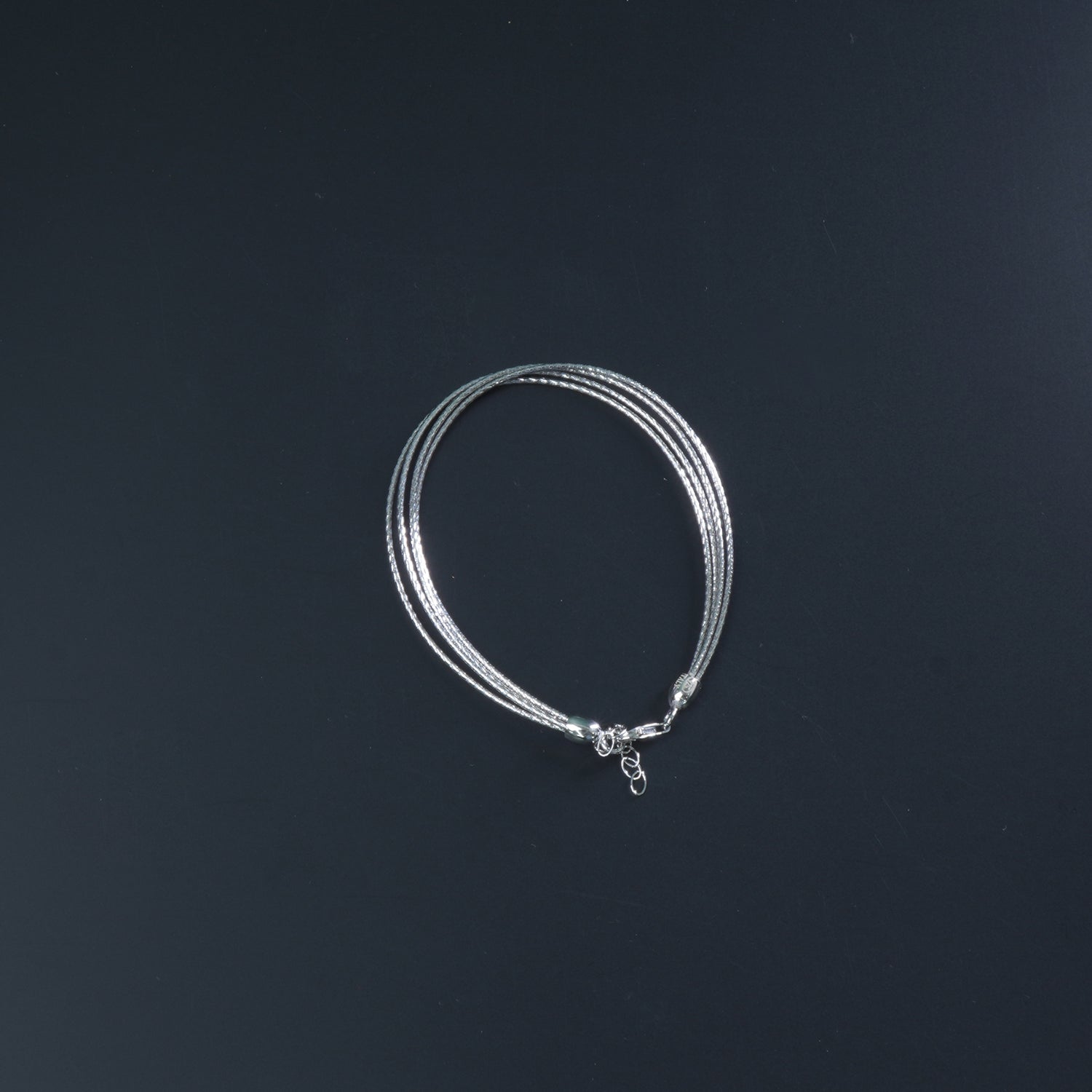 Silver Imported Trinity Bracelet